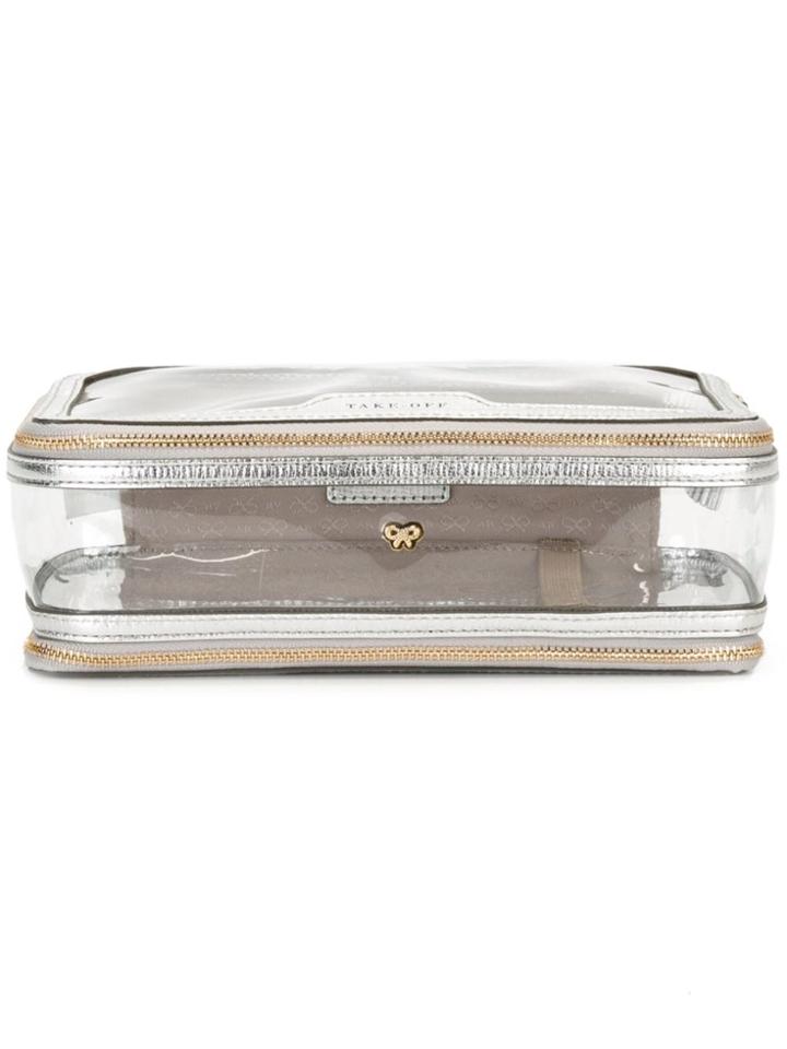 Anya Hindmarch In-flight Pouch - Metallic