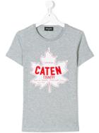 Dsquared2 Kids Printed T-shirt - Grey