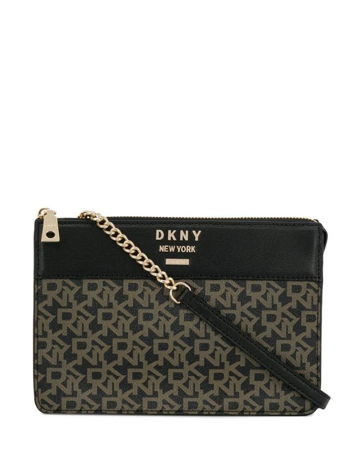 Dkny Logo Cross Body Bag - Black