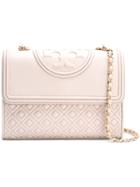 Tory Burch - 'fleming' Crossbody Bag - Women - Leather/metal (other) - One Size, Pink/purple, Leather/metal (other)
