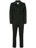 Issey Miyake Vintage Two-piece Pleated Suit - Black