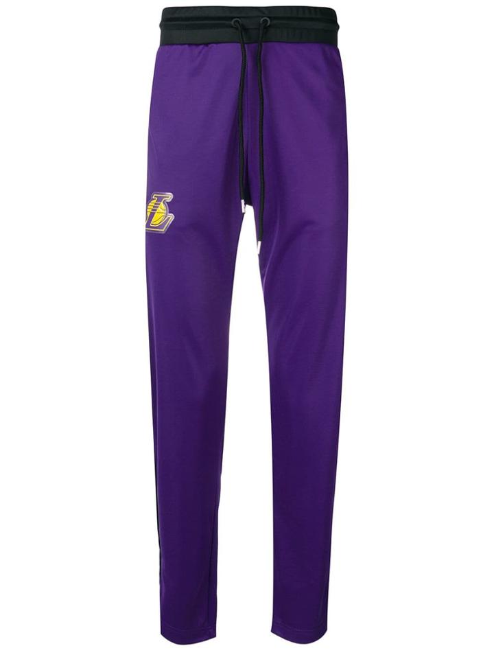 Marcelo Burlon County Of Milan La Lakers Track Pants - Purple