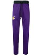 Marcelo Burlon County Of Milan La Lakers Track Pants - Purple