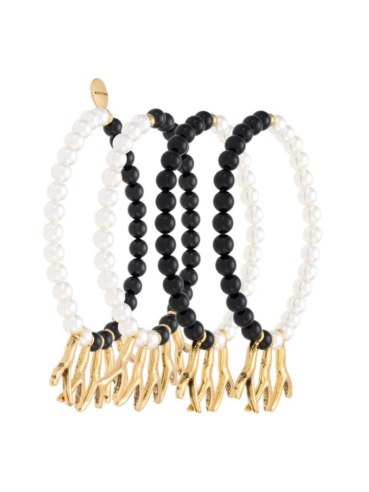 Camila Klein 4 Bracelets Sets - Black