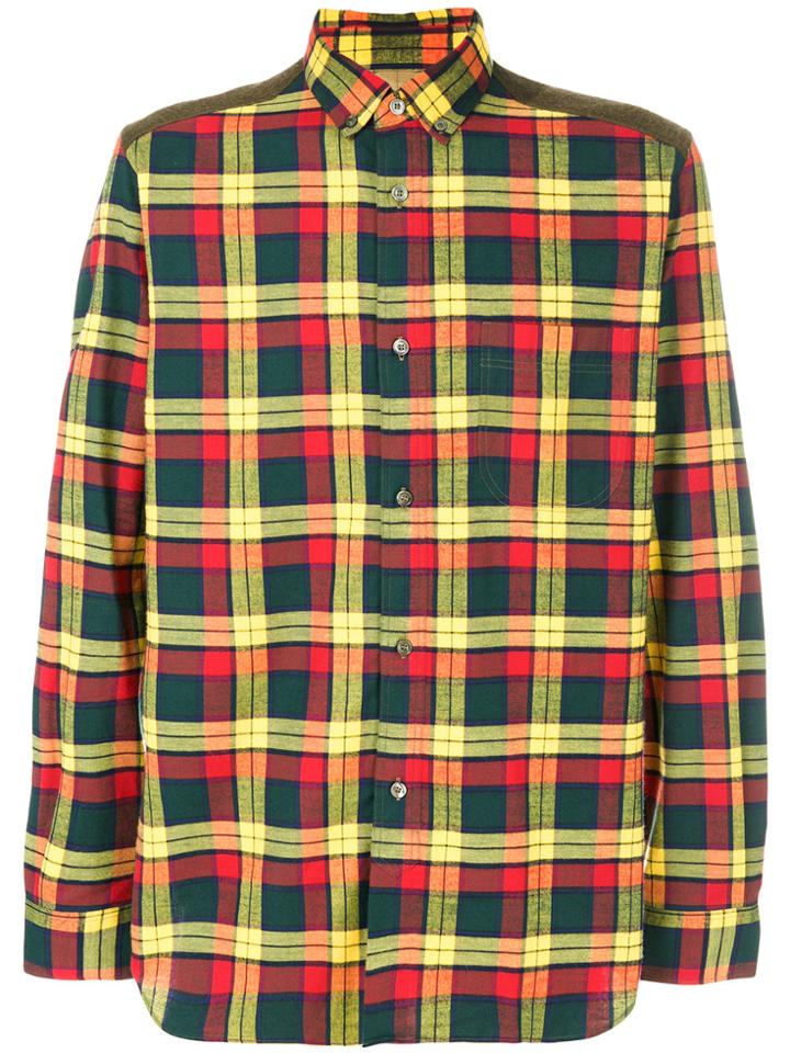 Junya Watanabe Comme Des Garçons Man Checked Shirt - Multicolour