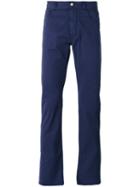 Canali - Checked Shirt - Men - Cotton/spandex/elastane - 54, Blue, Cotton/spandex/elastane