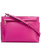 Loewe Zip Up Cross Body Bag, Women's, Pink/purple