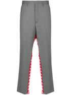 Paura Paura X Kappa Logo Print Trousers - Grey