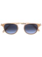 Garrett Leight Van Buren Combo Sunglasses - Nude & Neutrals