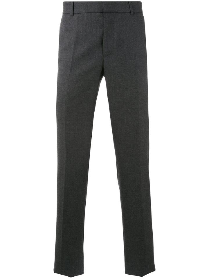 Alexander Mcqueen - Tailored Trousers - Men - Acetate/viscose/wool - 52, Grey, Acetate/viscose/wool