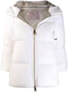 Herno Hooded Padded Jacket - White