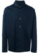 Homme Plissé Issey Miyake Classic Shirt, Men's, Size: 2, Blue, Cotton