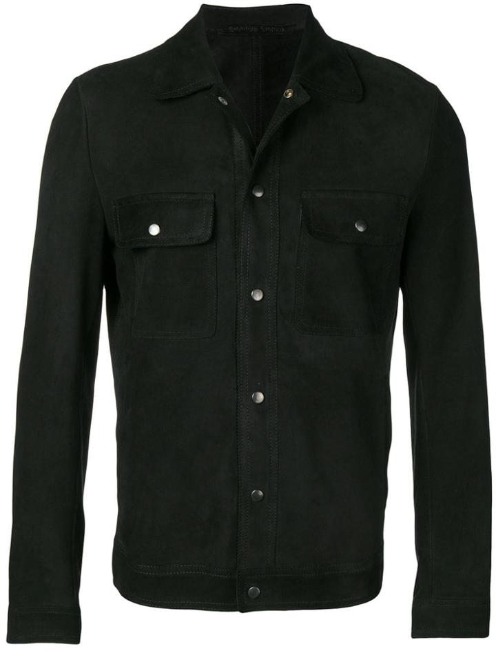 Salvatore Santoro Overshirt Jacket - Black
