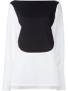 Y-3 Paneled Sweatshirt, Women's, Size: Small, White, Cotton
