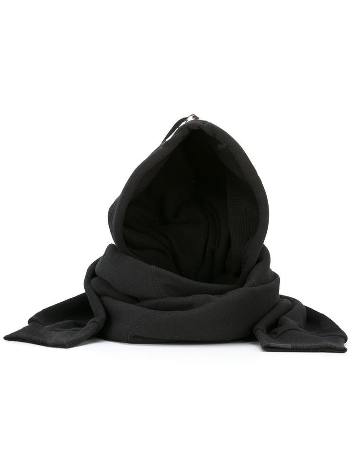 Puma Logo Print Wrap Hoodie, Women's, Black, Cotton