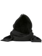 Puma Logo Print Wrap Hoodie, Women's, Black, Cotton