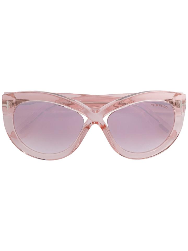 Tom Ford Eyewear Diane 02 Sunglasses - Pink & Purple