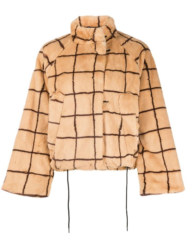 Baum Und Pferdgarten Graphic Print Jacket - Brown