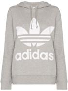 Adidas Trefoil Logo Hoodie - Grey