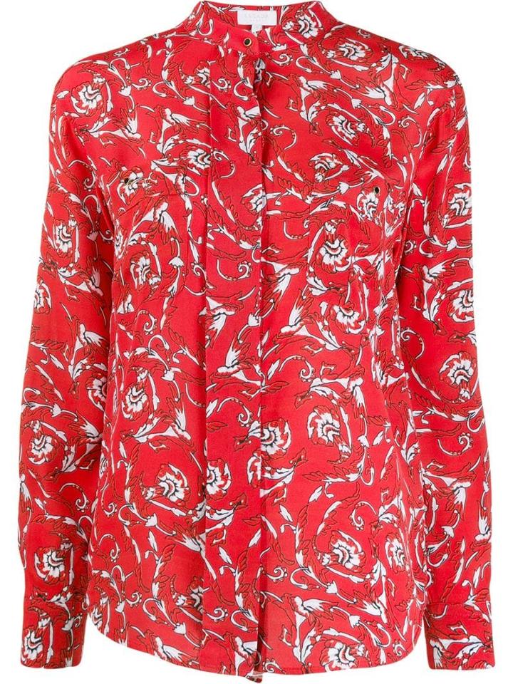 Escada Sport Floral Print Shirt - Red