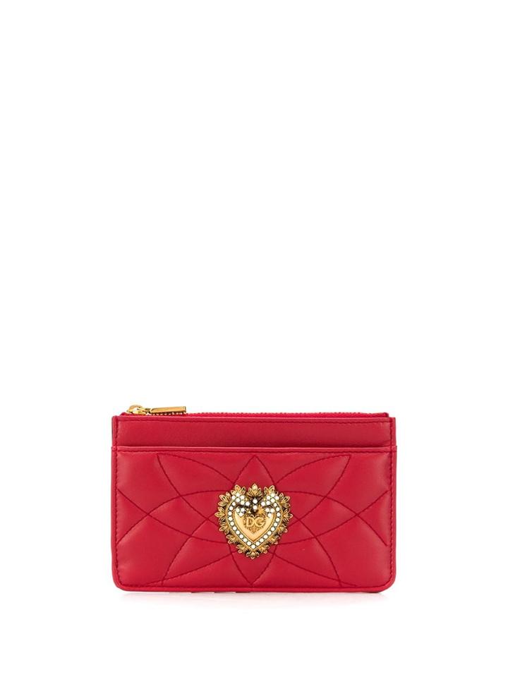 Dolce & Gabbana Logo Card Holder - Red