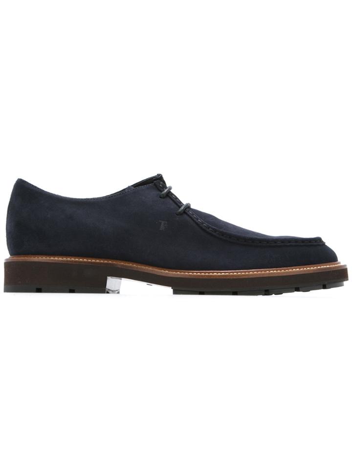 Tod's Casual Derby Shoes - Blue