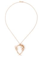 Shaun Leane 'cherry Blossom' Diamond Necklace, Metallic