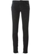Dsquared2 Skinny Medium Waist Jeans, Women's, Size: 38, Black, Cotton/polyester/polyester