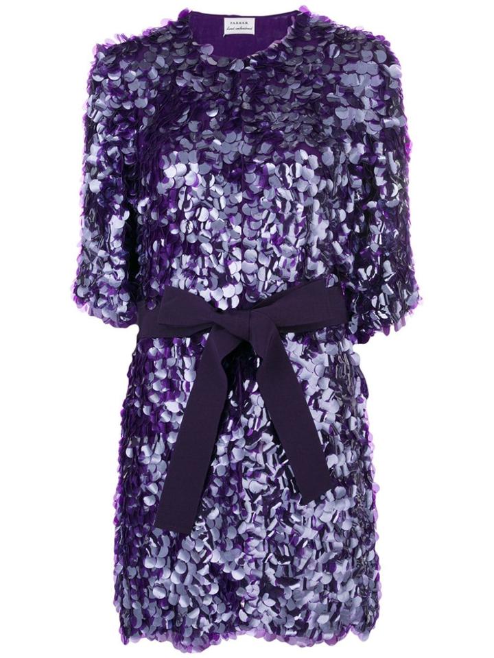 P.a.r.o.s.h. Glend Sequin Jacket - Purple