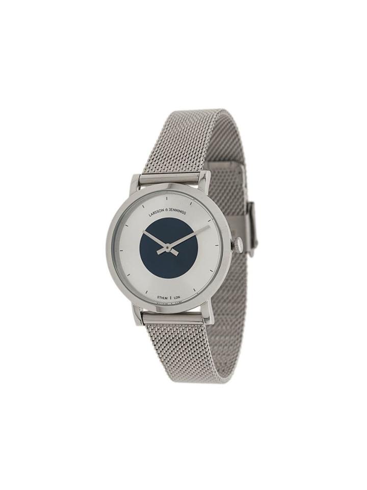 Larsson & Jennings Code Dot Milanese Watch - Silver