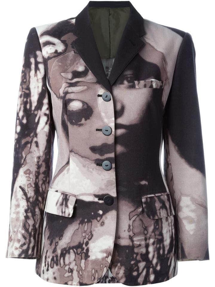 Jean Paul Gaultier Vintage 'la Culture Noire At Sa Force' Blazer -