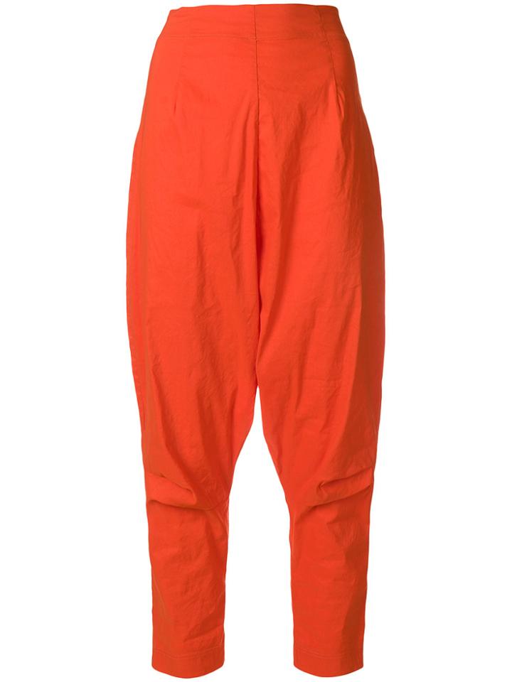 Rundholz Black Label Low Crotch Trousers - Yellow & Orange