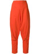Rundholz Black Label Low Crotch Trousers - Yellow & Orange