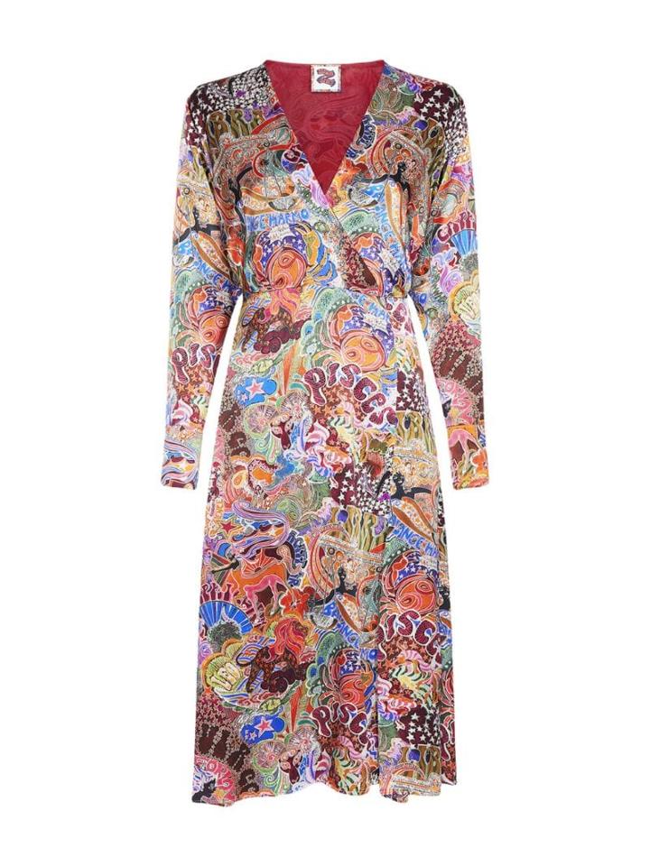 Tommy Hilfiger X Zendaya Zodiac Print Dress - Brown