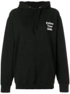 House Of Holland Delete Your Idols Hoodie - Black