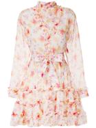 Dodo Bar Or Floral Print Ruffle Dress - Multicolour