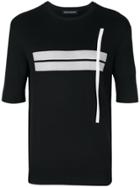 Neil Barrett Knitted Short Sleeve T-shirt - Black