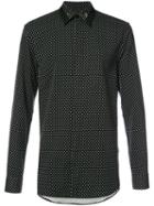 Givenchy - Polka-dot Shirt - Men - Cotton/polyamide/spandex/elastane - 41, Black, Cotton/polyamide/spandex/elastane