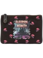 Coach Sleeping Beauty Top Zip Clutch - Black