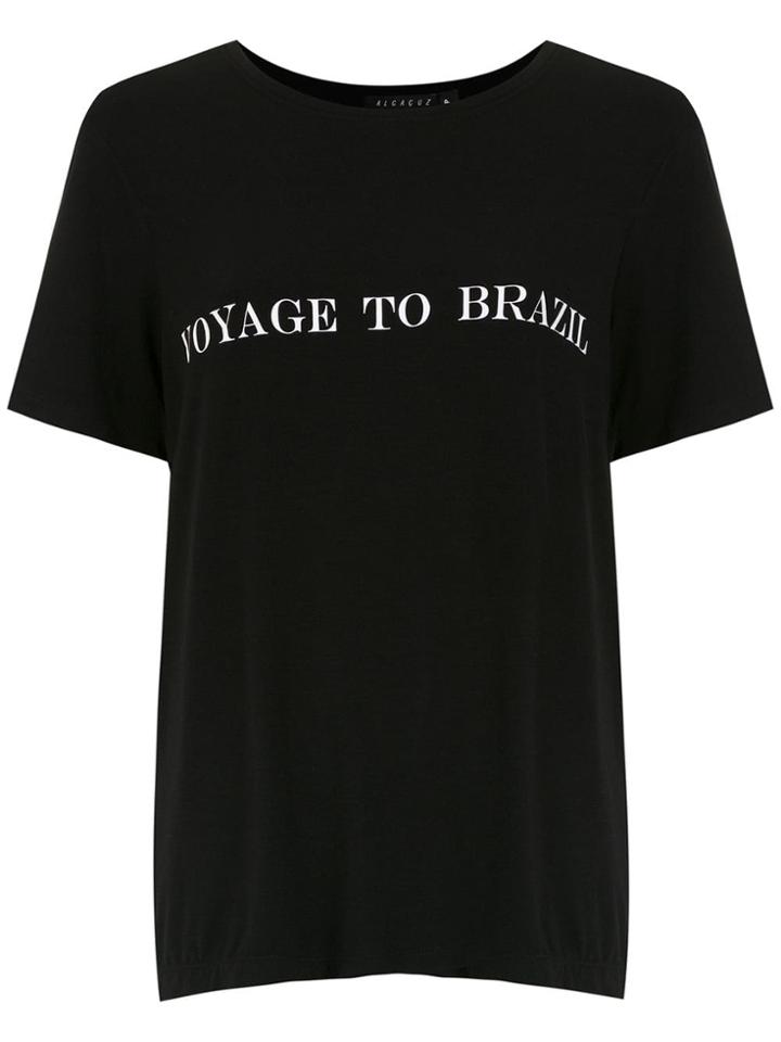 Alcaçuz Printed Fast Blouse - Black