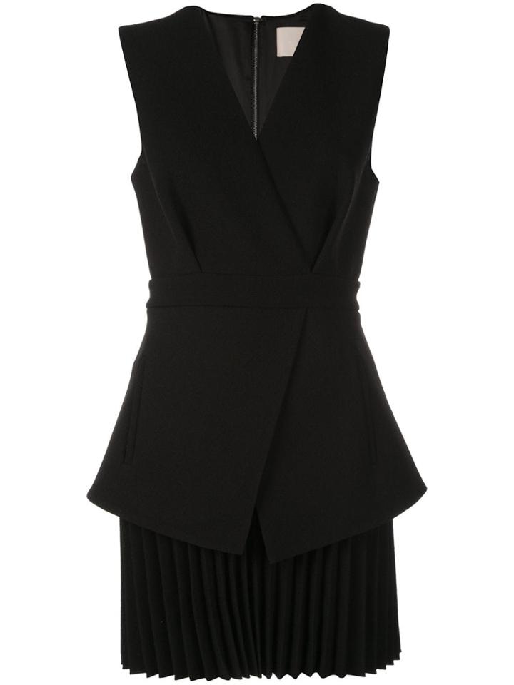Dion Lee Tailored Mini Dress - Black