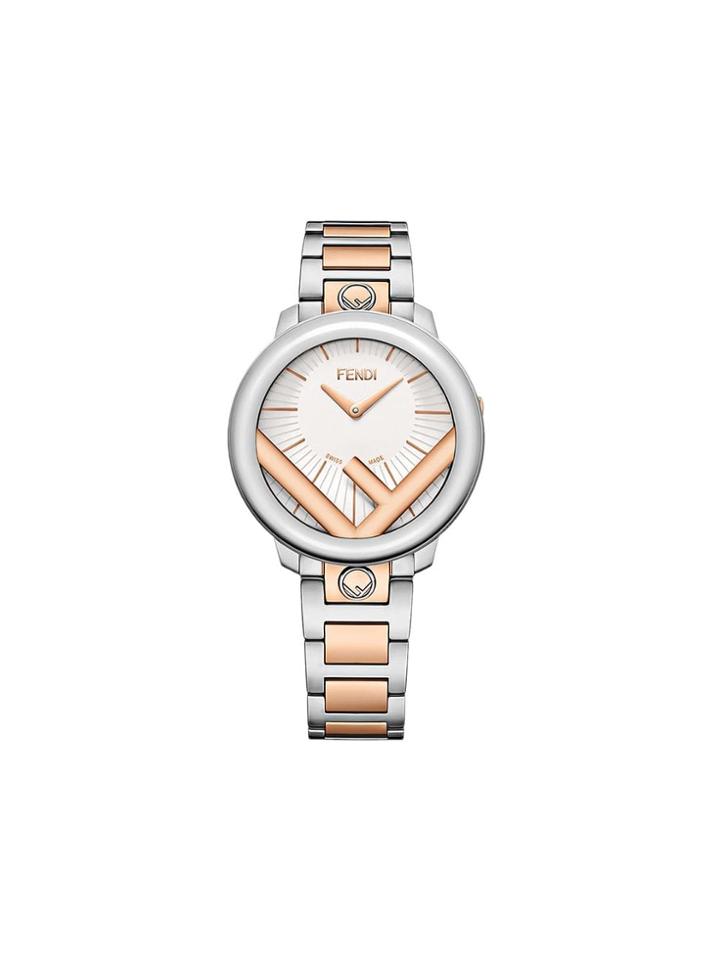 Fendi Two-tone Run Away Watch - Silver