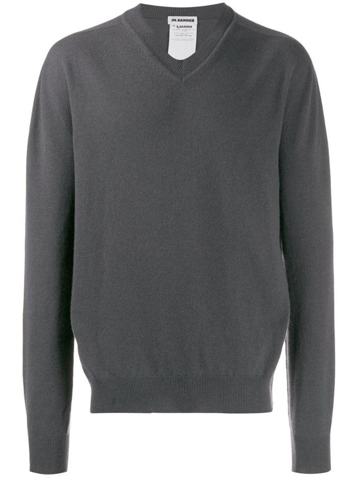Jil Sander Relaxed Jumper - Grey