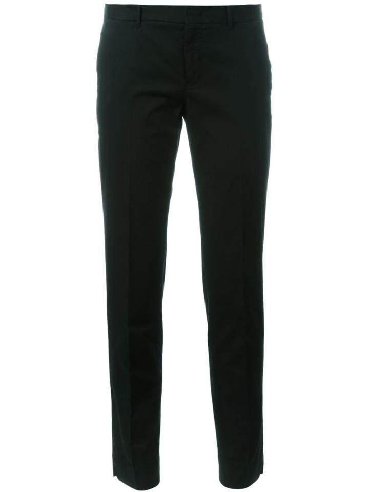 Pt01 New York Trousers, Women's, Size: 48, Black, Cotton/linen/flax/spandex/elastane