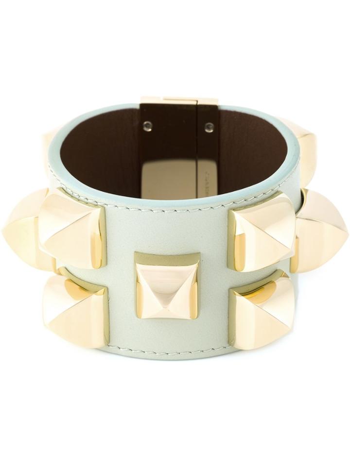 Givenchy Studded Cuff - Green
