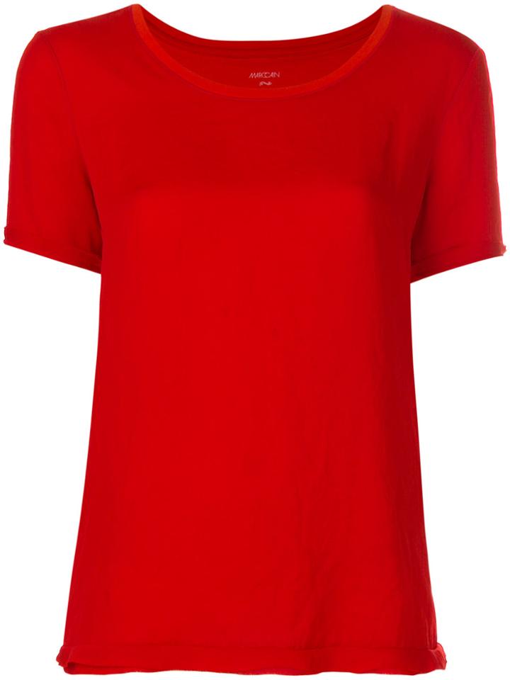 Marc Cain Round Neck T-shirt - Red