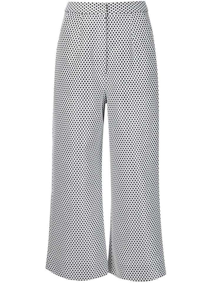 Monique Lhuillier Cropped Trousers