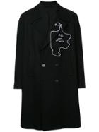 Neil Barrett Siouxsie Double Breasted Coat - Black