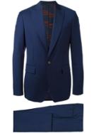 Vivienne Westwood Man Two-piece Suit, Men's, Size: 50, Blue, Virgin Wool/viscose/cotton