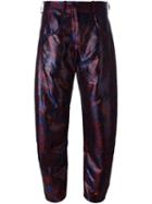 Kenzo 'tanami Flower Mum' Trousers, Women's, Size: 38, Polyester/acetate/acrylic